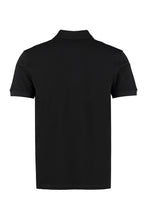 Load image into Gallery viewer, Cotton piqué polo shirt with patch
