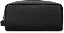 Load image into Gallery viewer, Leather wash bag
