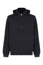 Load image into Gallery viewer, Hooded sweatshirt with zip in cotton
