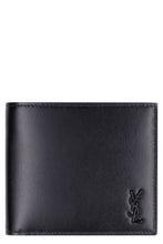 Load image into Gallery viewer, Leather flap-over wallet
