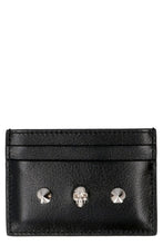 Load image into Gallery viewer, Logoed leather card holder
