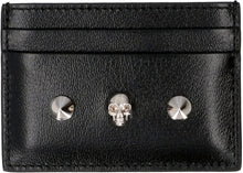 Load image into Gallery viewer, Logoed leather card holder
