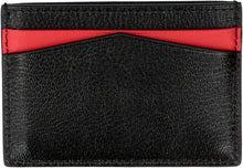 Load image into Gallery viewer, Logoed leather card holder
