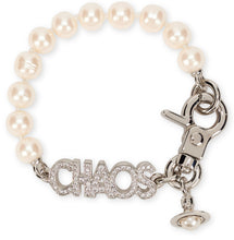 Load image into Gallery viewer, Bracelet with chain and pearls
