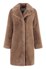 Load image into Gallery viewer, Camille faux fur coat
