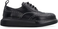 Load image into Gallery viewer, Hybrid leather lace-up derby shoes
