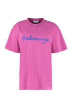 Load image into Gallery viewer, Cotton crew-neck T-shirt
