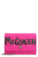 Load image into Gallery viewer, Skull quilted leather bag
