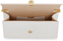 Load image into Gallery viewer, Skull croco-print leather clutch
