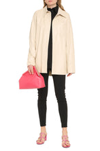 Load image into Gallery viewer, Marita vegan leather shirt
