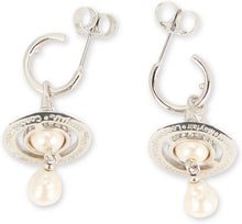 Load image into Gallery viewer, Hoop earrings orb
