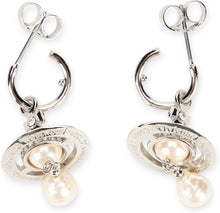 Load image into Gallery viewer, Hoop earrings orb
