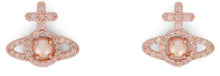 Load image into Gallery viewer, Olympia earrings with decorative crystals
