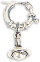 Load image into Gallery viewer, Earring with orb pendant
