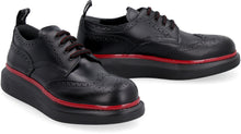Load image into Gallery viewer, Leather brogue-shoes
