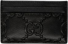 Load image into Gallery viewer, GG motif leather card holder
