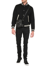 Load image into Gallery viewer, Wool-blend bomber jacket
