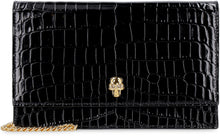 Load image into Gallery viewer, Skull leather crossbody bag
