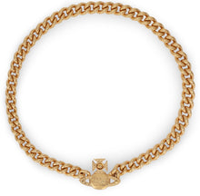 Load image into Gallery viewer, Necklace with Pendant and Decorative Crystals
