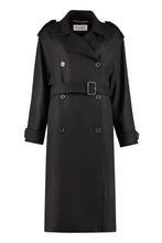 Load image into Gallery viewer, Double-breasted wool and cashmere coat
