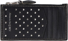 Load image into Gallery viewer, Skull studded leather wallet

