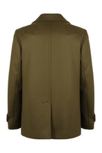 Load image into Gallery viewer, Double-breasted coat in mixed wool
