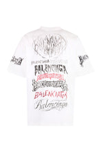 Load image into Gallery viewer, Cotton crew-neck T-shirt
