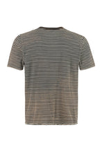 Load image into Gallery viewer, Striped cotton t-shirt
