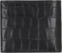 Load image into Gallery viewer, Croco-print leather wallet

