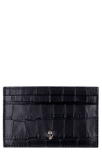 Load image into Gallery viewer, Logo detail leather card holder
