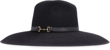 Load image into Gallery viewer, Wide-brimmed felt hat
