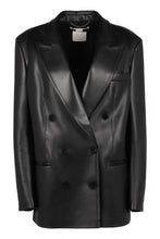 Load image into Gallery viewer, Vegan leather blazer
