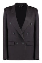 Load image into Gallery viewer, Double-breasted wool blazer
