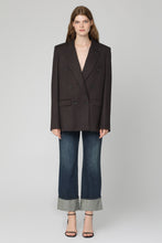 Load image into Gallery viewer, Double-breasted wool blazer
