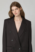 Load image into Gallery viewer, Double-breasted wool blazer

