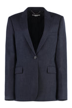 Load image into Gallery viewer, Wool single-breasted blazer
