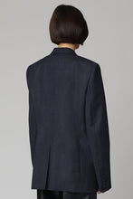 Load image into Gallery viewer, Wool single-breasted blazer
