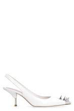 Load image into Gallery viewer, Leather slingback pumps
