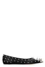 Load image into Gallery viewer, Leather pointy-toe ballet flats
