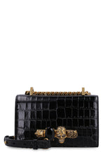 Load image into Gallery viewer, Jewelled Satchel mini leather bag
