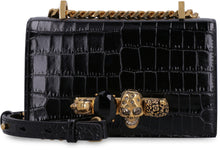 Load image into Gallery viewer, Jewelled Satchel mini leather bag
