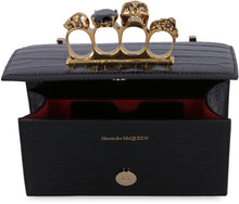 Load image into Gallery viewer, Jewelled Satchel mini leather bag
