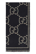 Load image into Gallery viewer, Jacquard wool scarf
