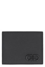 Load image into Gallery viewer, Leather flap-over wallet
