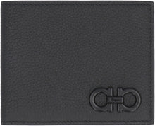 Load image into Gallery viewer, Leather flap-over wallet
