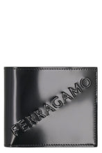 Load image into Gallery viewer, Leather flap-over wallet
