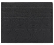 Load image into Gallery viewer, Card holder Gancini in leather
