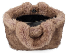 Load image into Gallery viewer, Livi tote bag in synthetic fur
