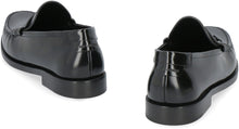 Load image into Gallery viewer, Monogram leather loafers
