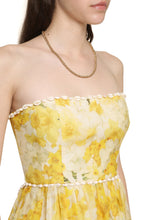Load image into Gallery viewer, Wonderland printed linen maxi dress
